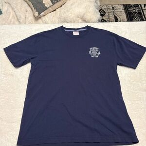 Brooks Brothers Navy Blue Graphic Short Sleeve Crewneck T-Shirt